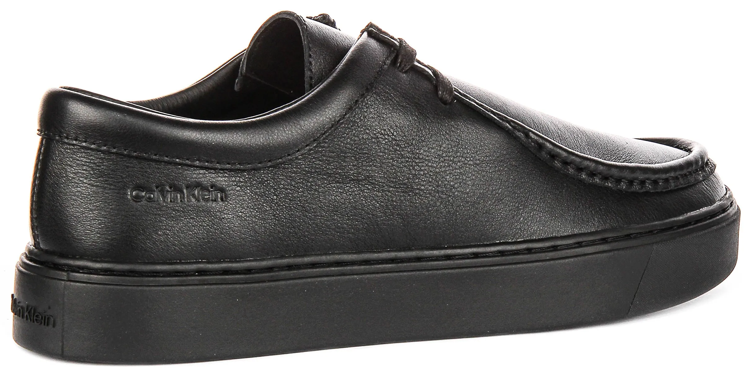 Fresh Lining Calvin Klein Hybrid Wallabee In Black For Men