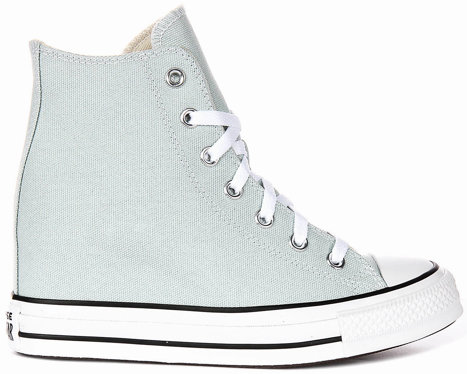 Fresh Ease Converse All Star Wedge Hi A13532C In Light Blue For Women
