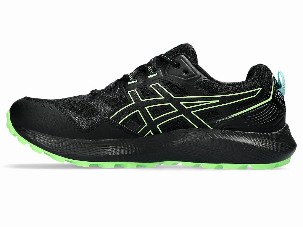 fresh feel ASICS Sonoma 7 (Black/Illuminate Green) Mens
