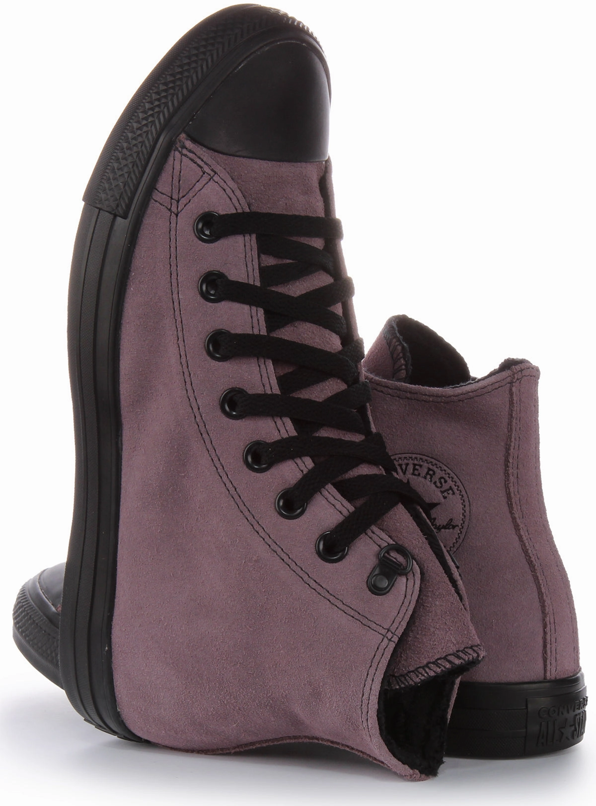 Fresh Style Converse All Star Winter Suede A05612C In Purple