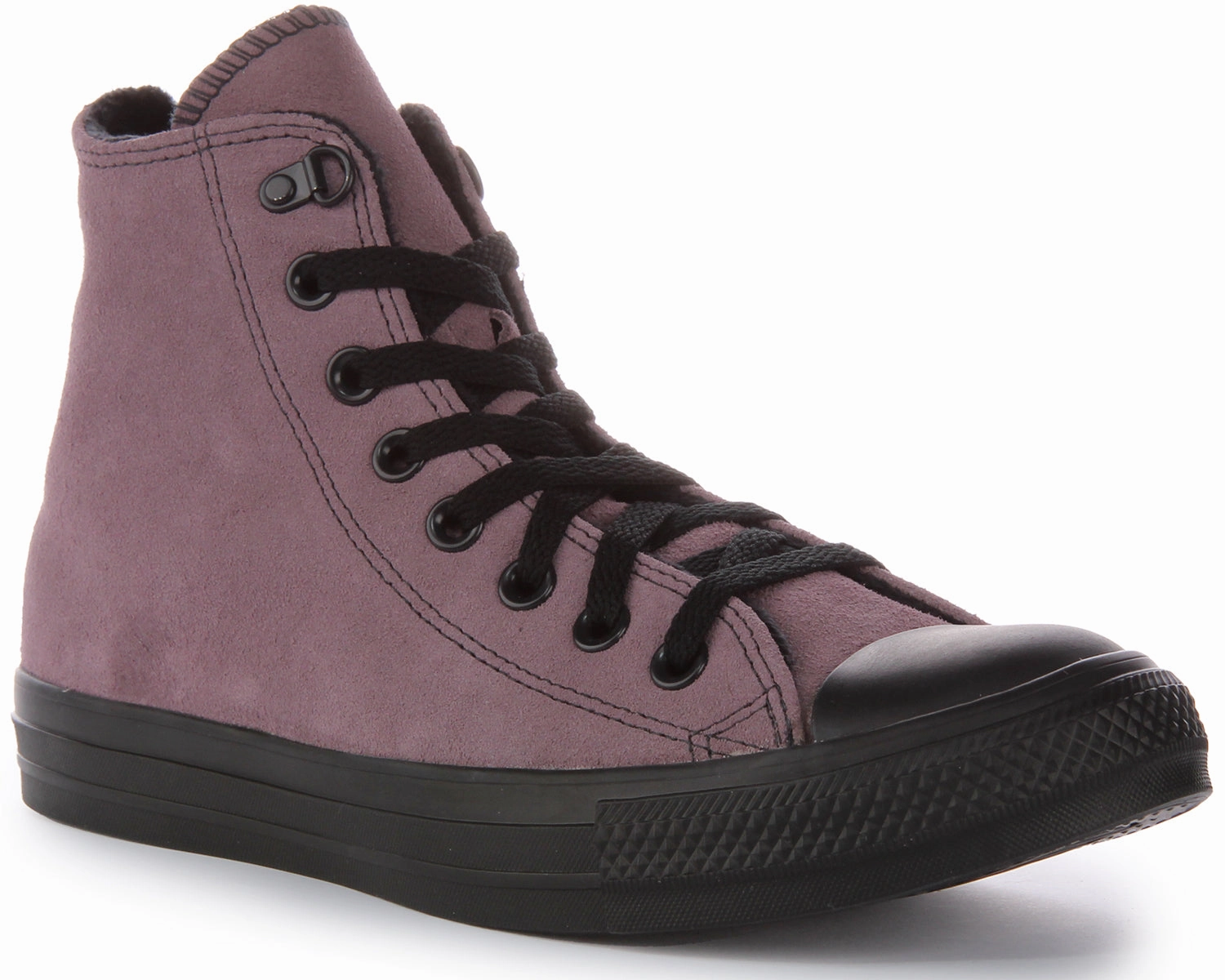 Warm Step Converse All Star Winter Suede A05612C In Purple