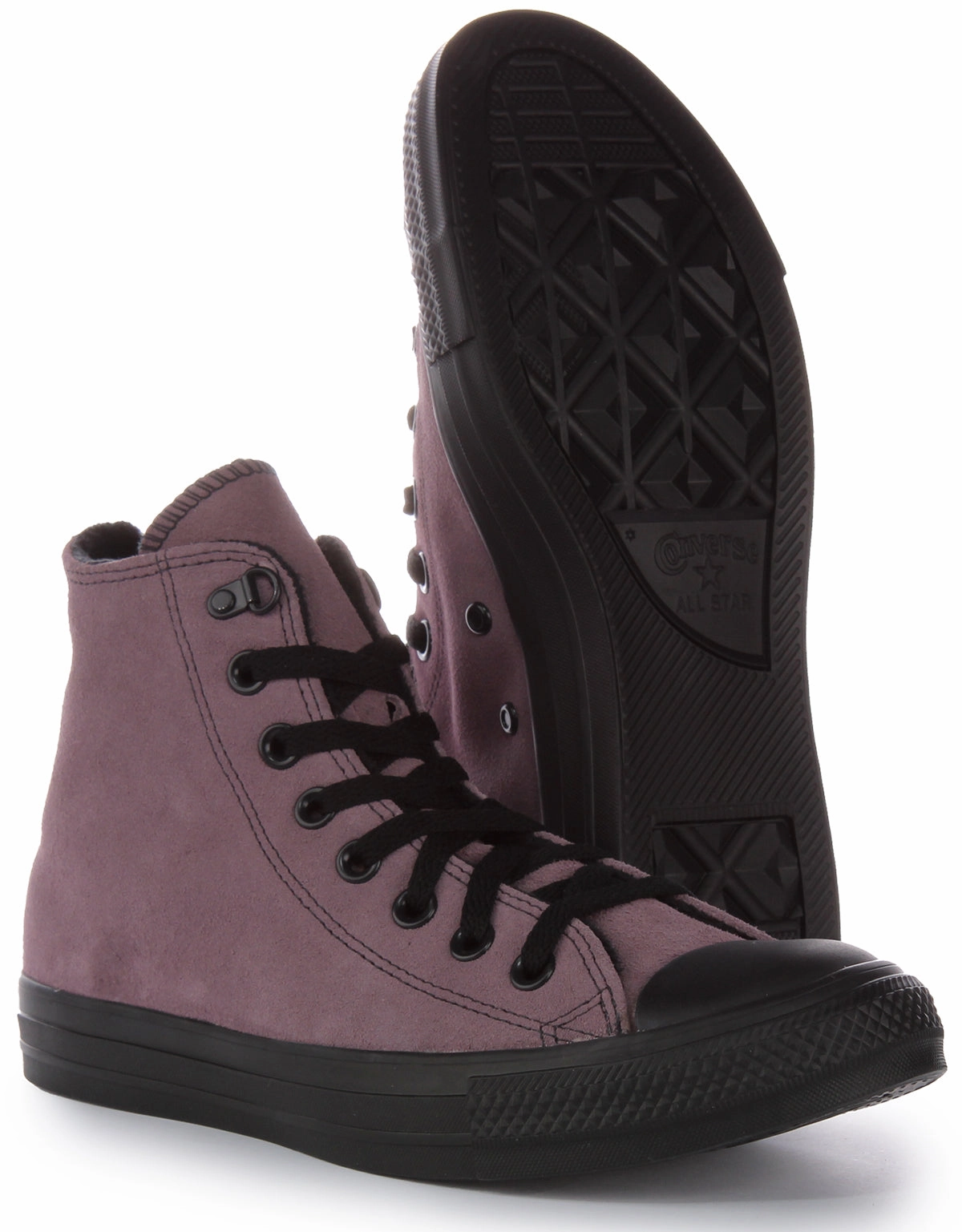 Fresh Style Converse All Star Winter Suede A05612C In Purple