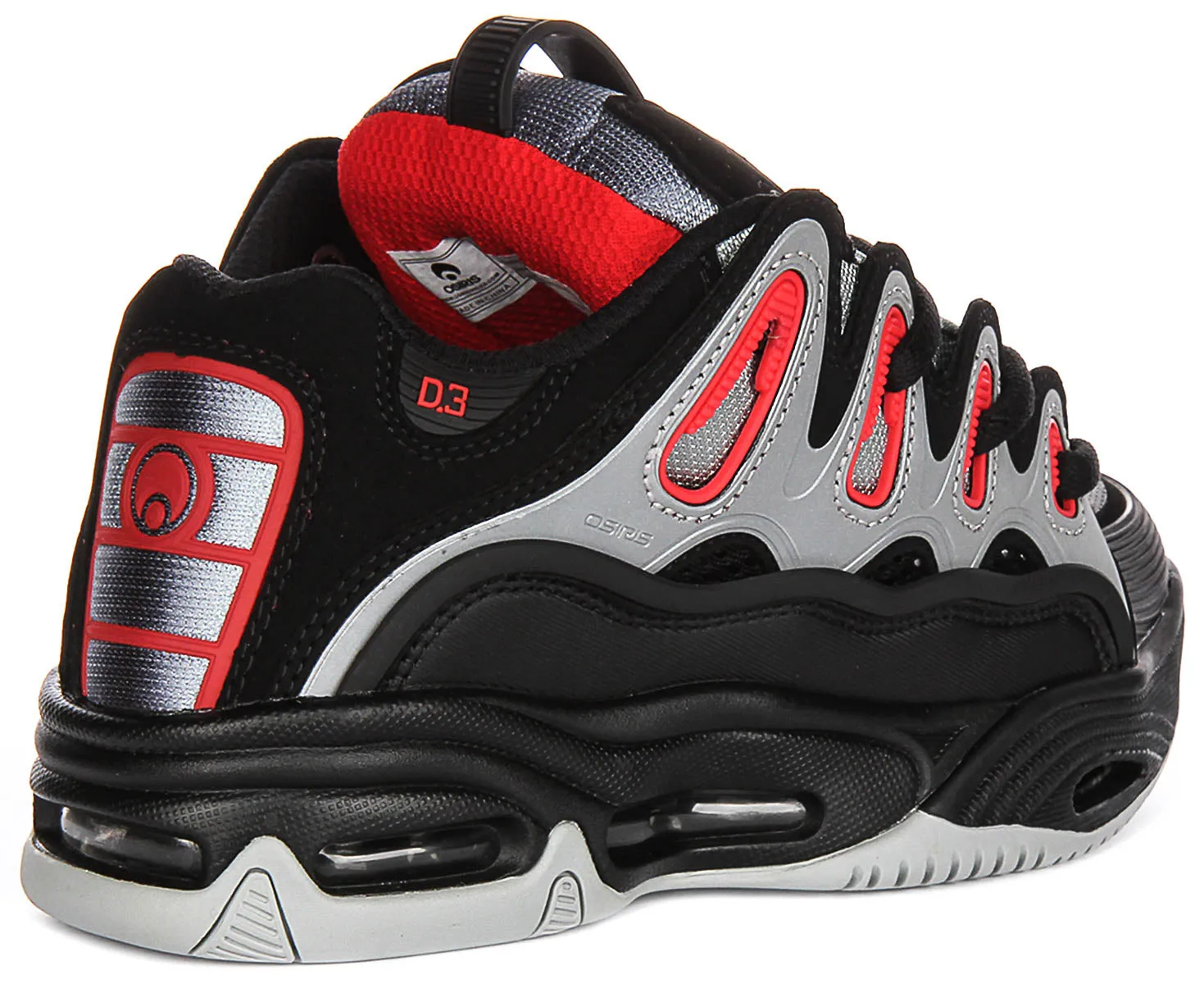 Full Flex Osiris D3 2001 In Black Grey For Men