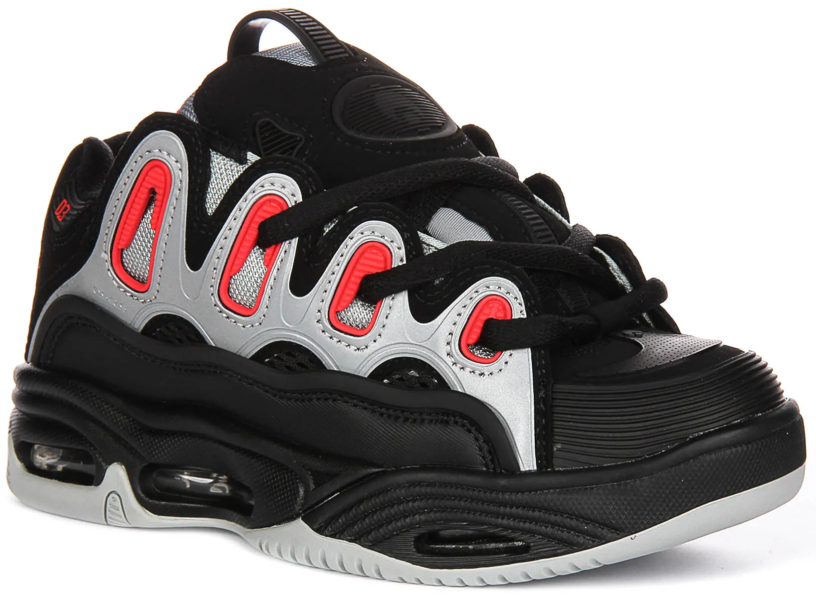 Osiris D3 2001 In Black Grey For Men Control Motion Torsion resistance adds safety during twisting movements