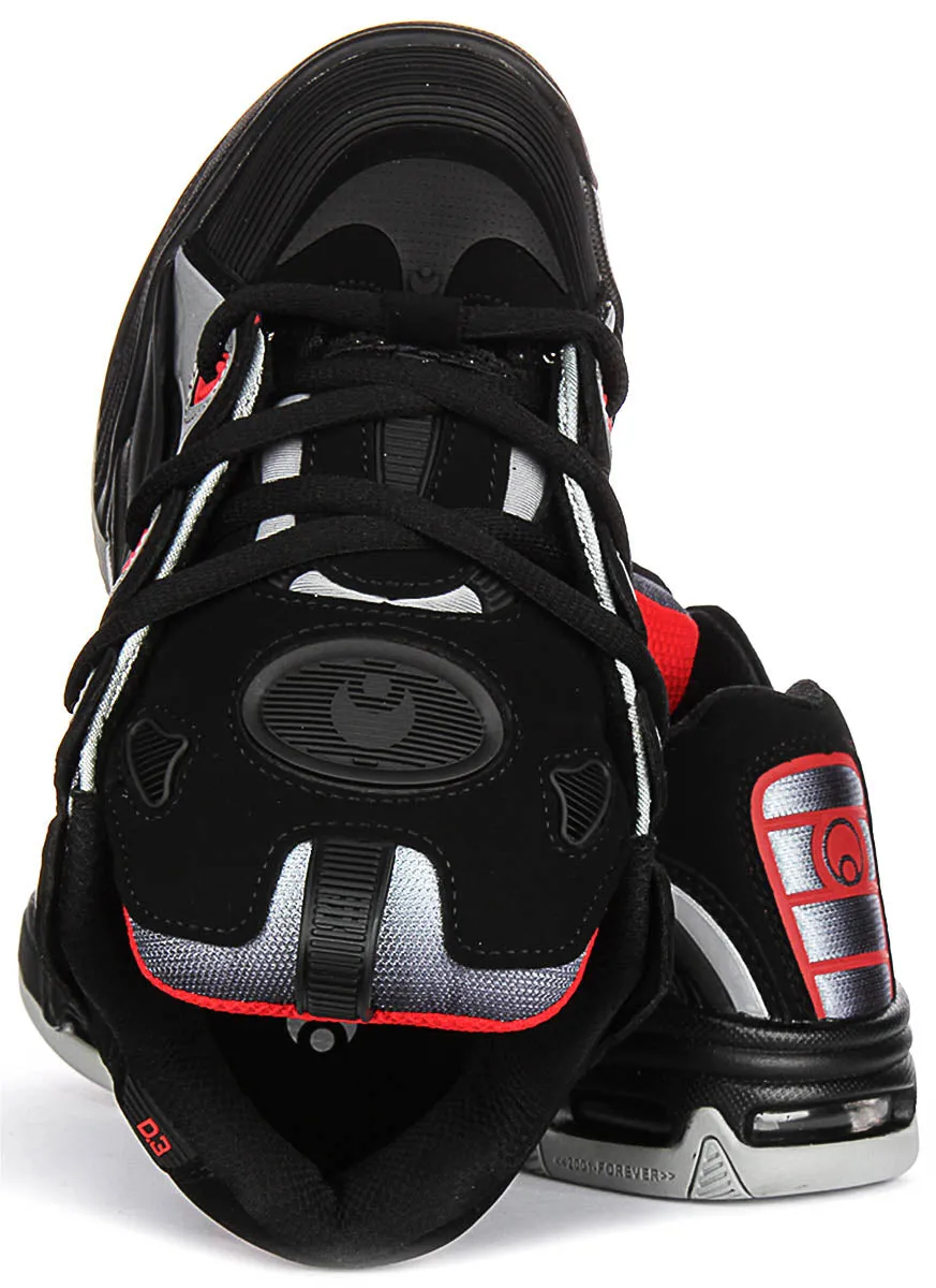 Full Flex Osiris D3 2001 In Black Grey For Men