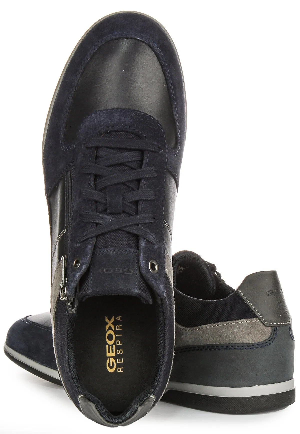 Functional Geox U Renan B In Navy Grey For Men
