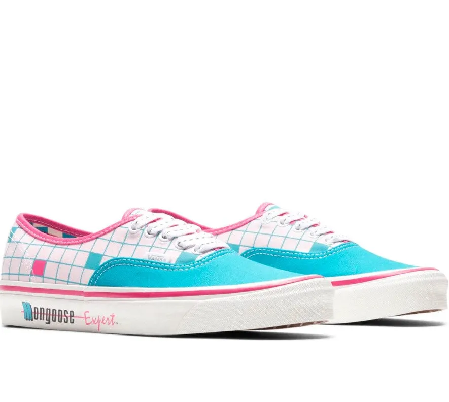 Functional Piece VANS X MONGOOSE OUR LEGEND Authentic 44 Dx Turquoise Pink (LF MG)