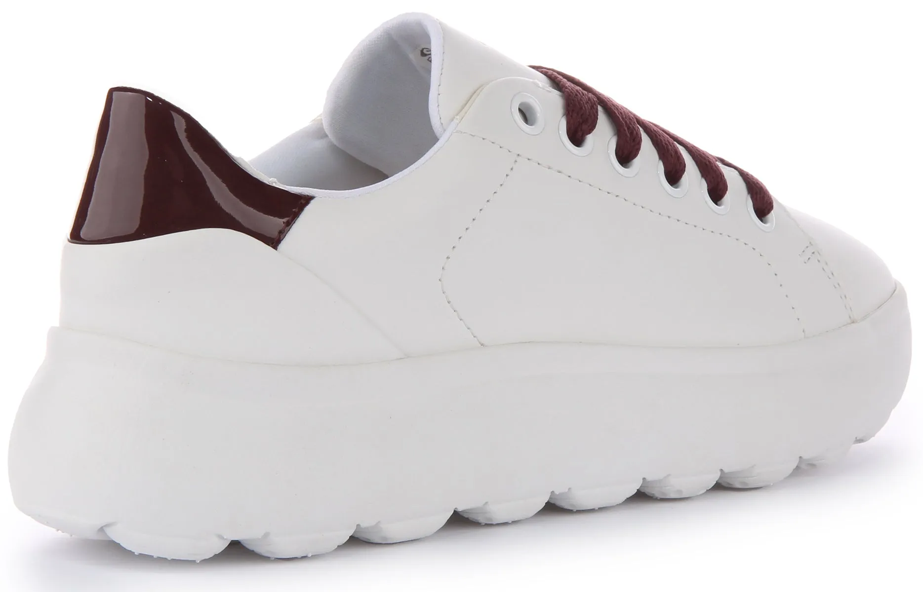 Geox Spherica Ec4.1 In White For Women Motion Stability