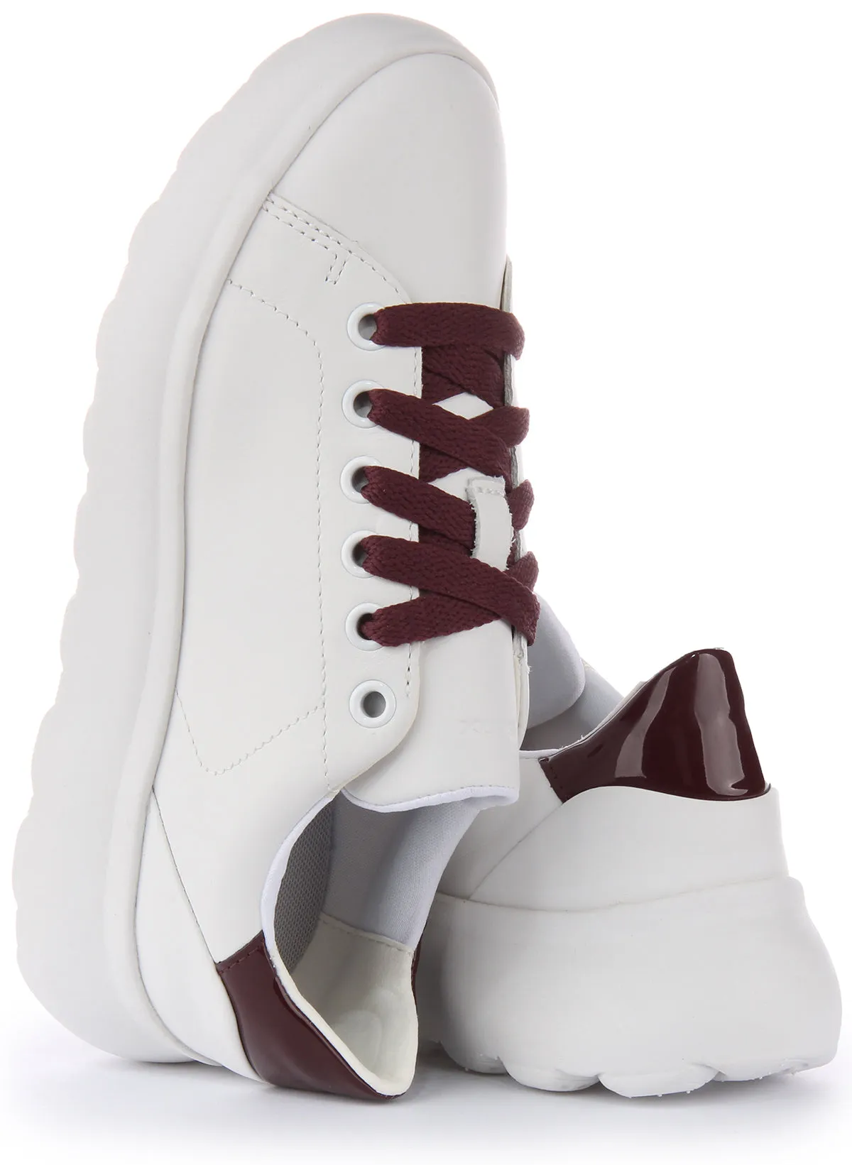 Geox Spherica Ec4.1 In White For Women Motion Stability