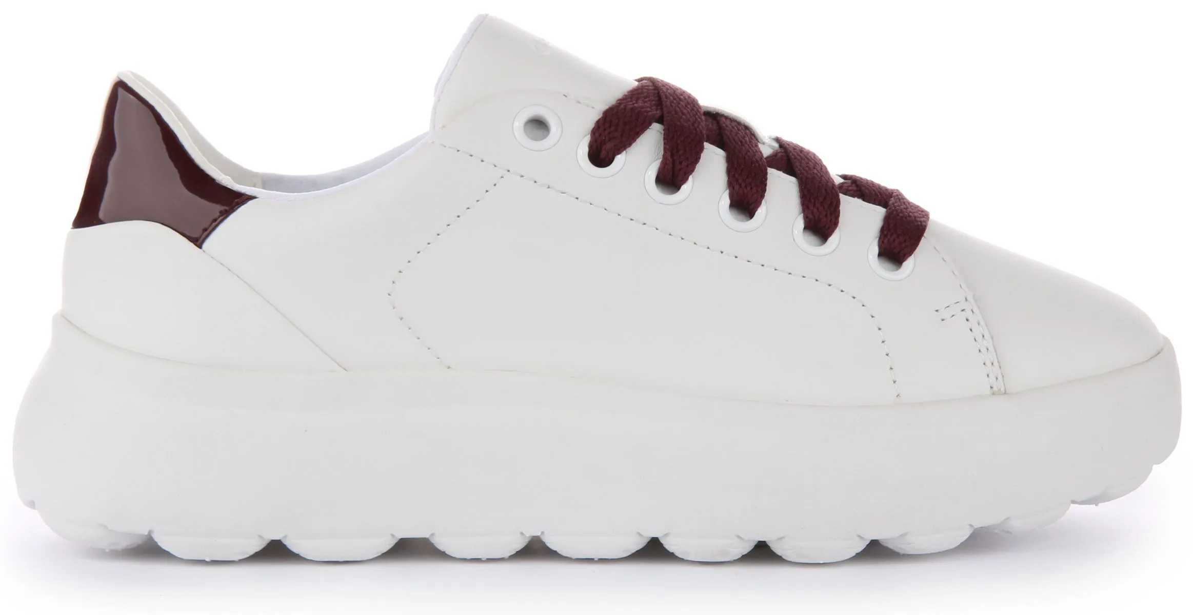 Geox Spherica Ec4.1 In White For Women Motion Stability