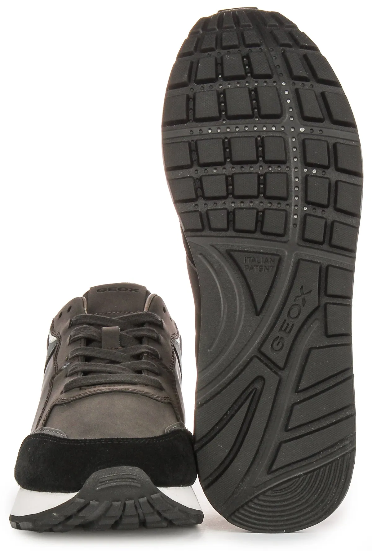 Geox U Partenio B In Brown Black For Men High Performance