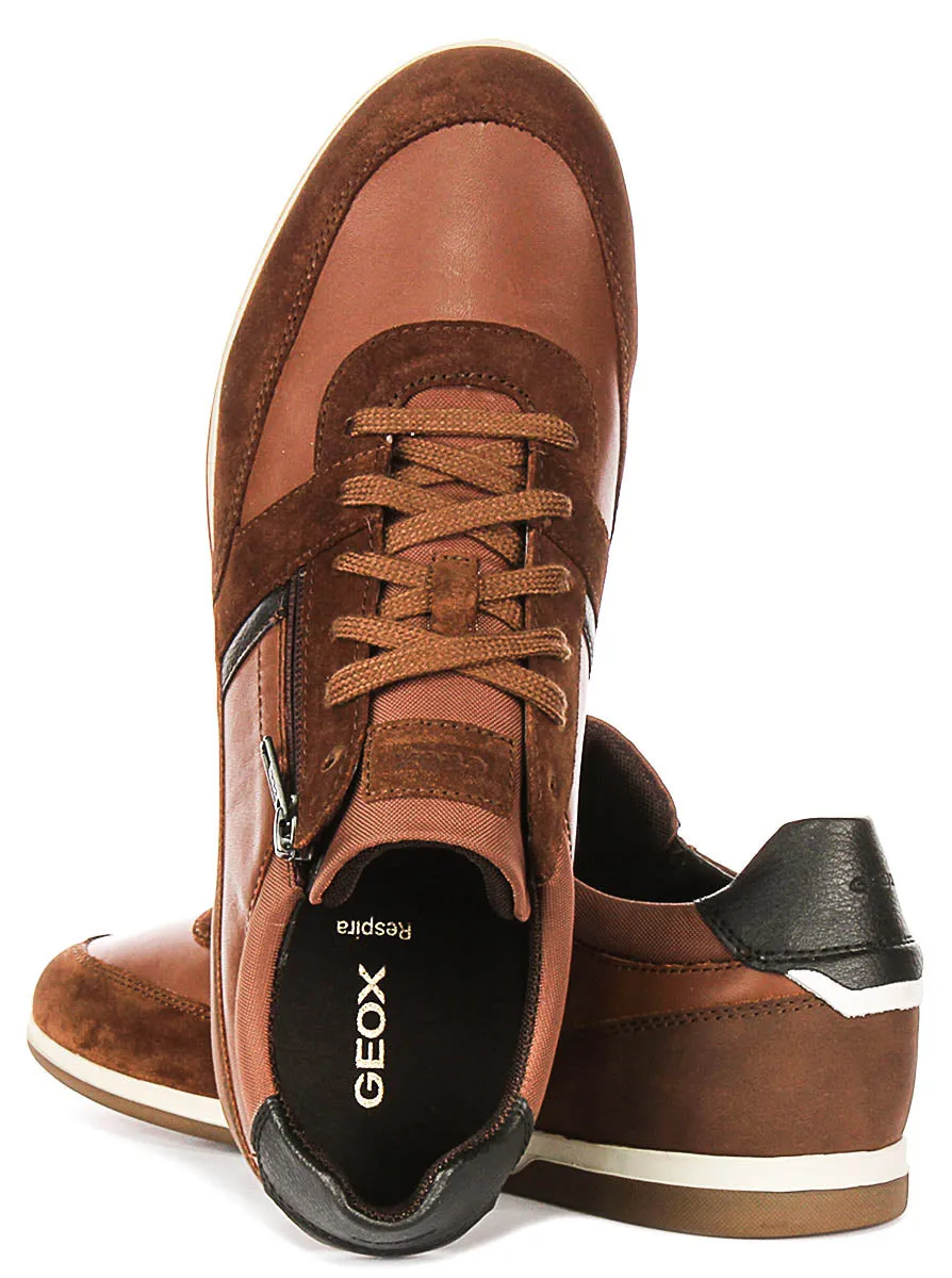 Geox U Renan A In Brown for Men Breathable Build