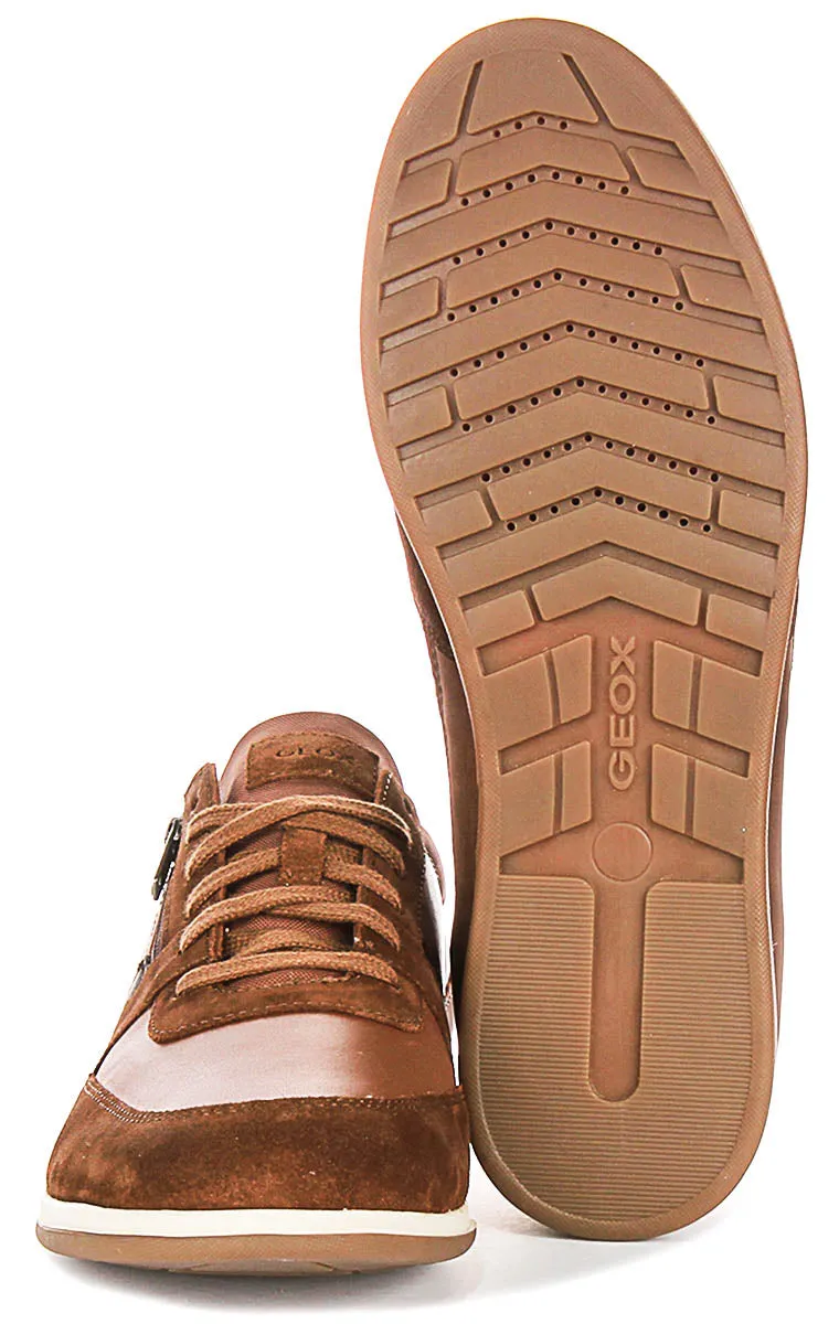 Geox U Renan A In Brown for Men Breathable Build
