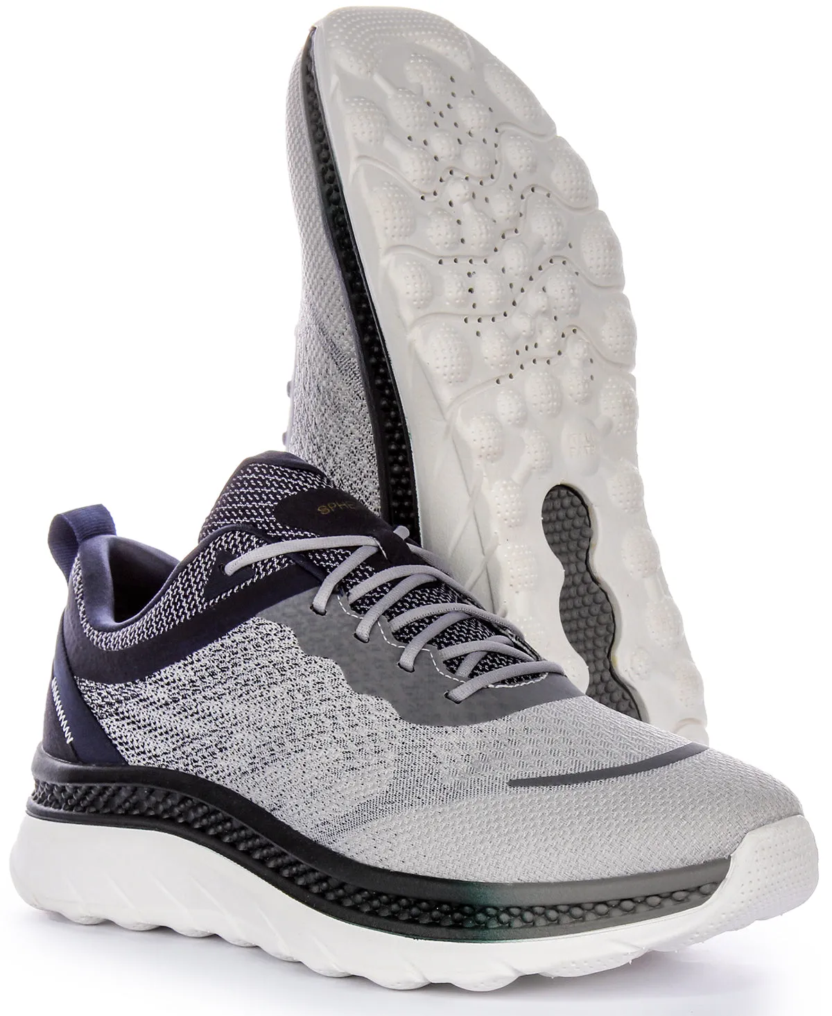 Geox U Spherica Active In Grey Navy For Men Dynamic response
