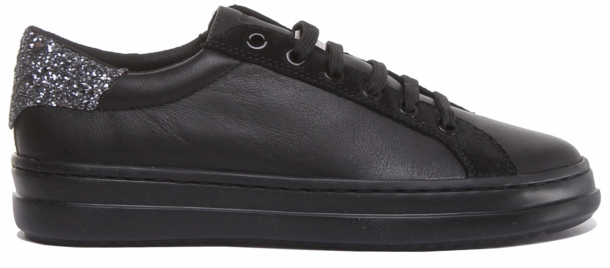 Geox D Pontoise G In Black Slip Control