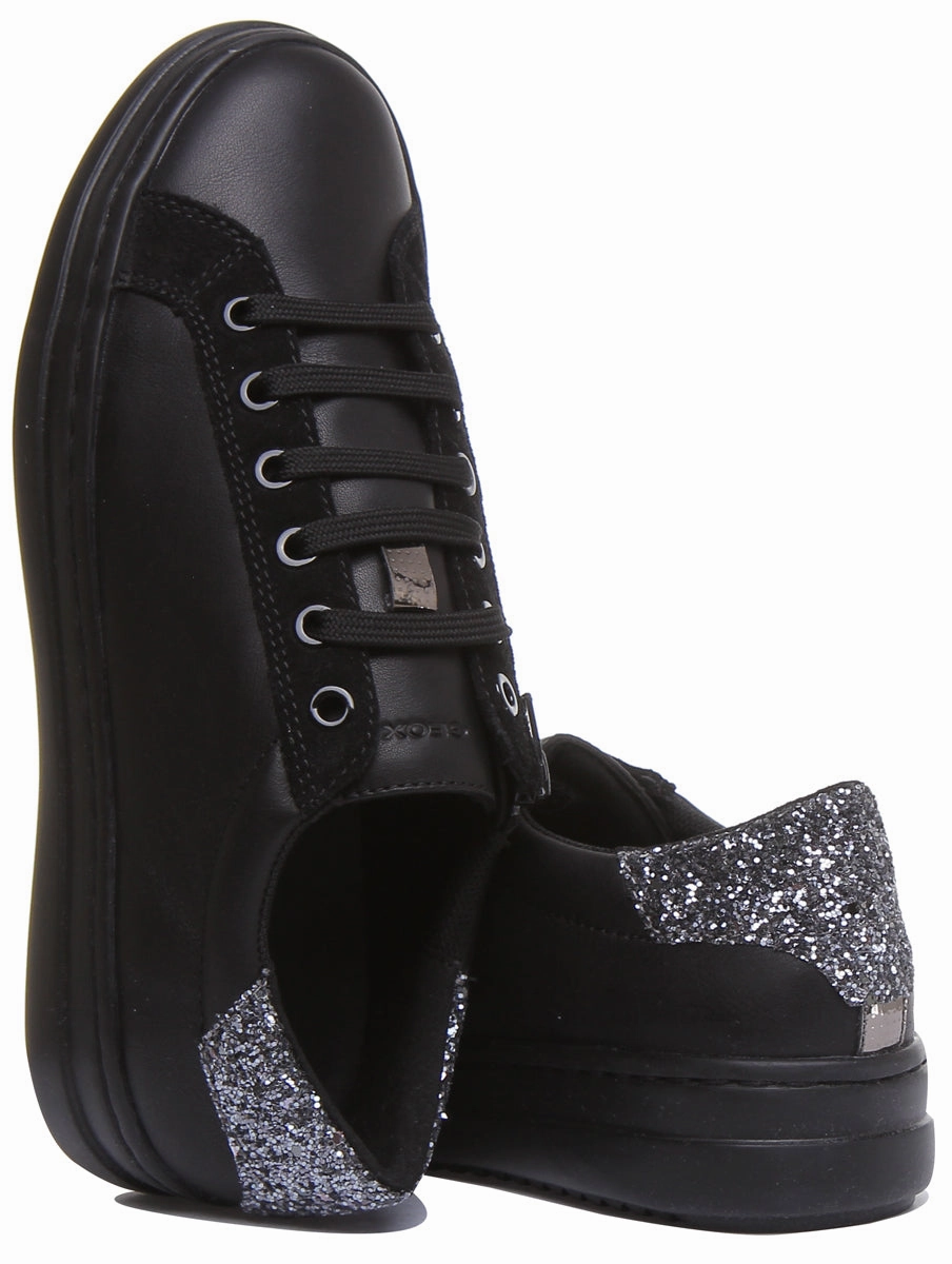 Geox D Pontoise G In Black Slip Control