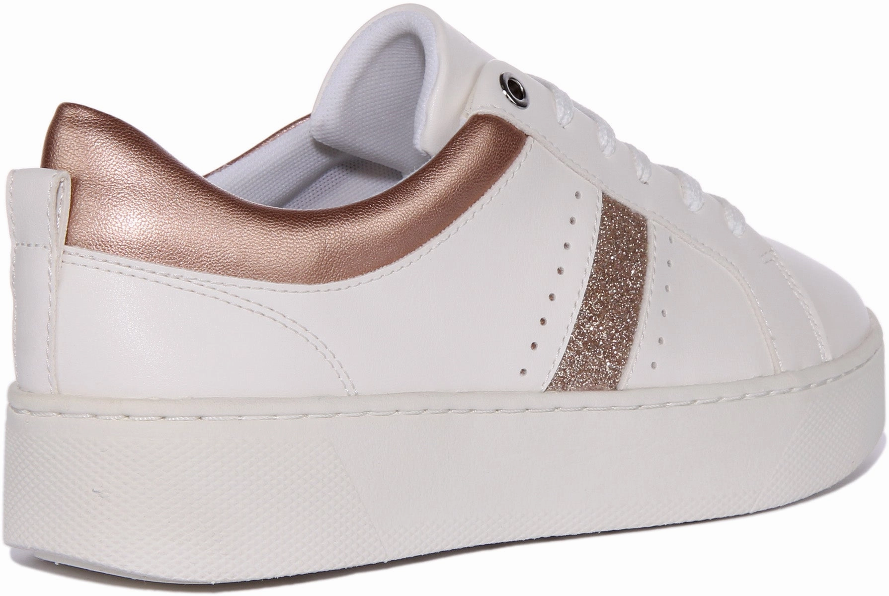 Geox D Skyely A In White Gold For Women Comfort Glide