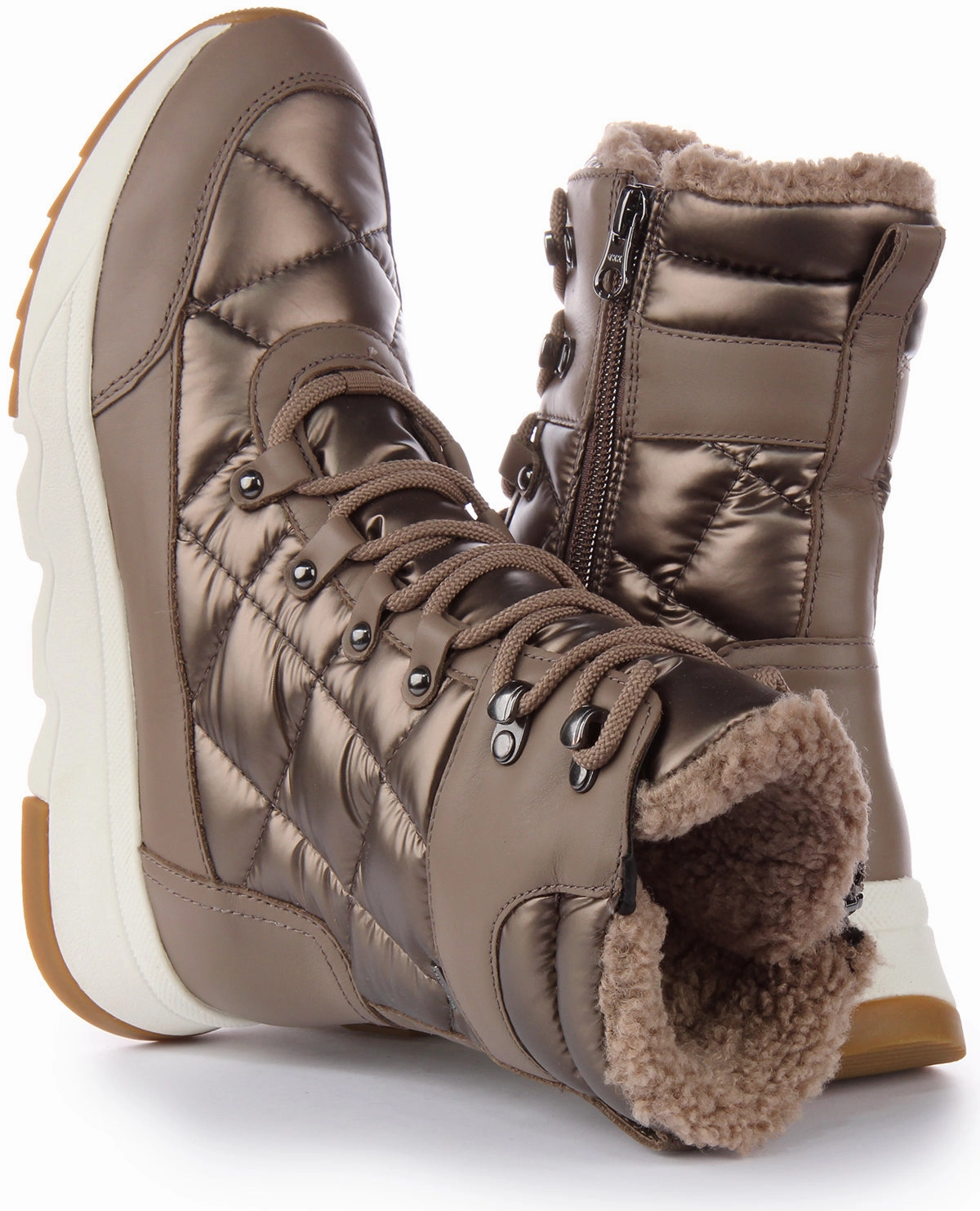 Geox Falena B Abx In Brown For Women Peak Motion
