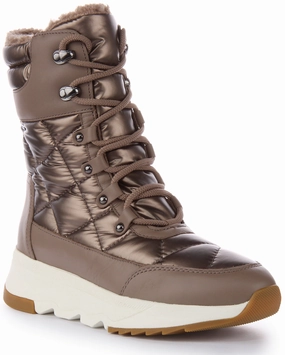 Geox Falena B Abx In Brown For Women Urban Explorer Weather Hike