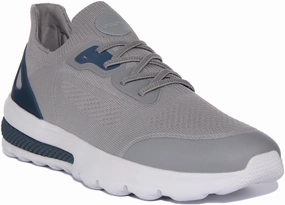 Geox U Spherica Active In Light Grey For Men Leg Focus Form Retention