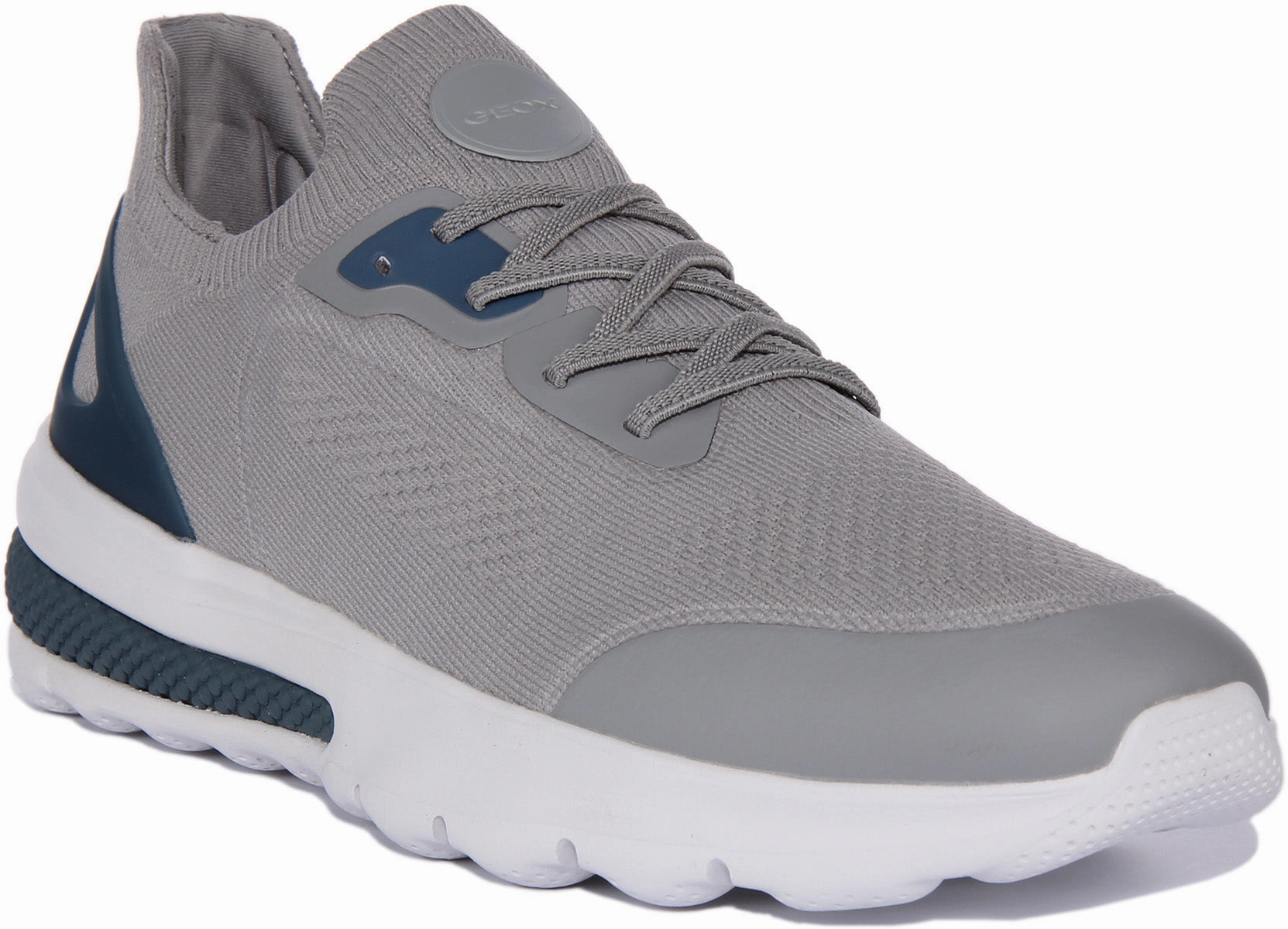 Geox U Spherica Active In Light Grey For Men Leg Focus Form Retention