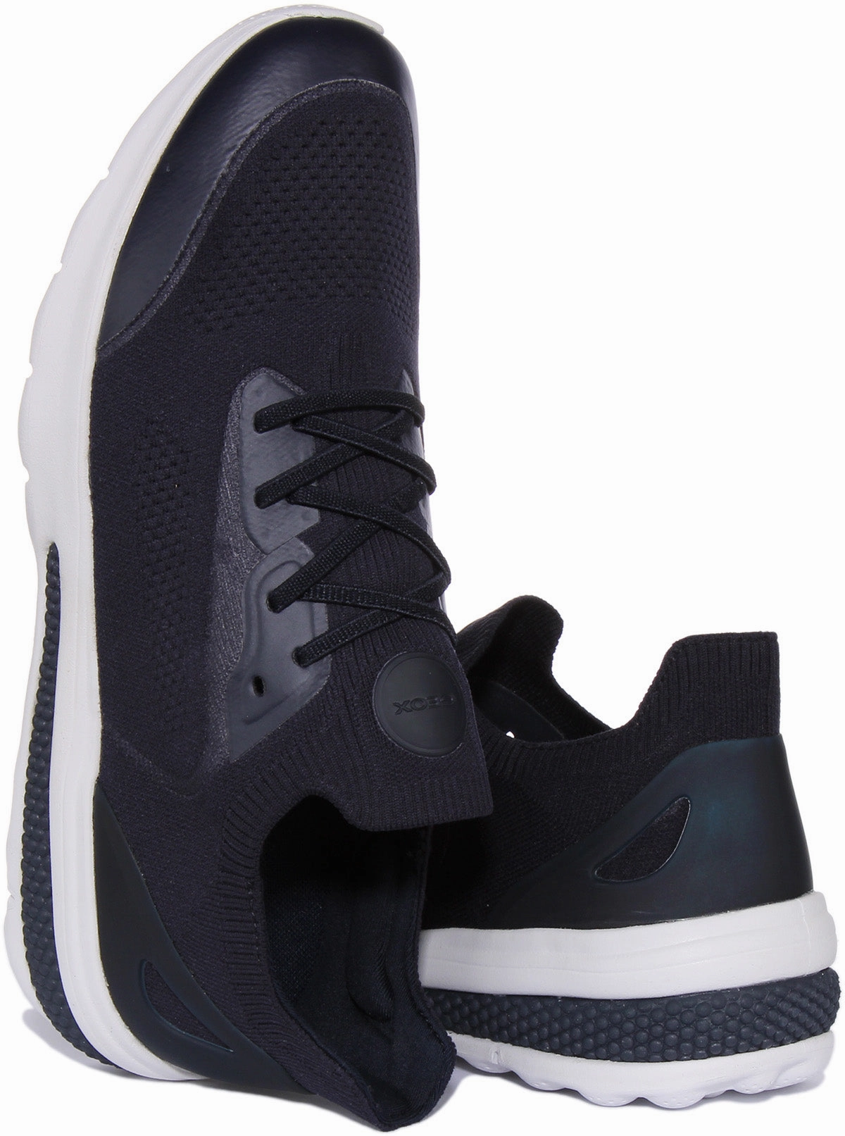 Geox U Spherica Active In Navy For Men Mesh Lining