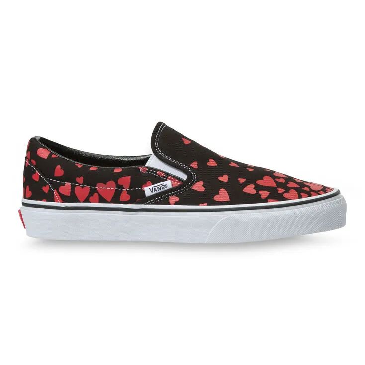 Glam silhouette VANS VALENTINES HEARTS CLASSIC SLIP-ON