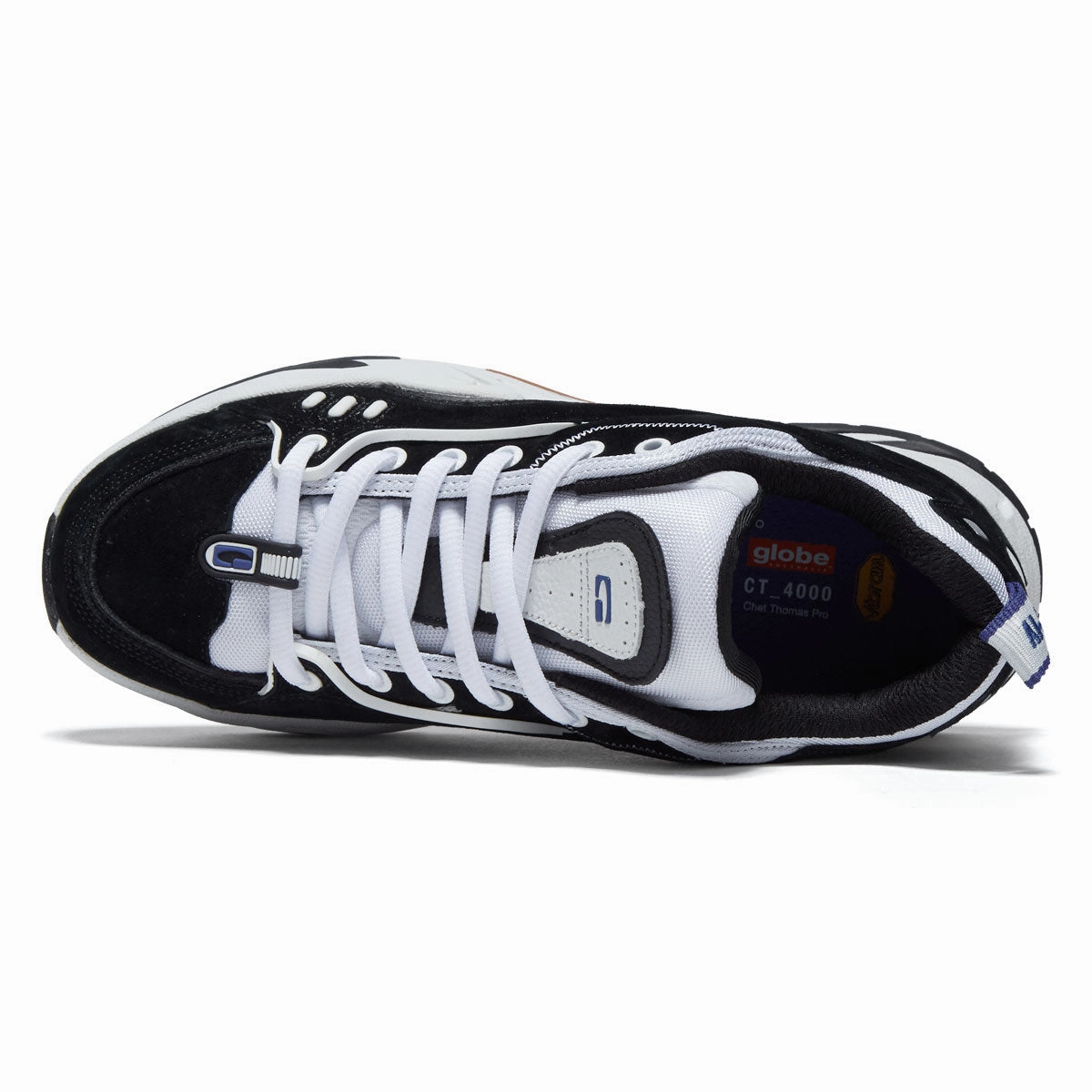 Globe CT 4000 Shoes - Black/White Quick Stride