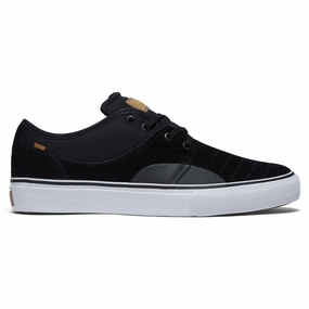 Social Scene Pro Inspired Globe Mahalo Plus Shoes - Black/Tan/White