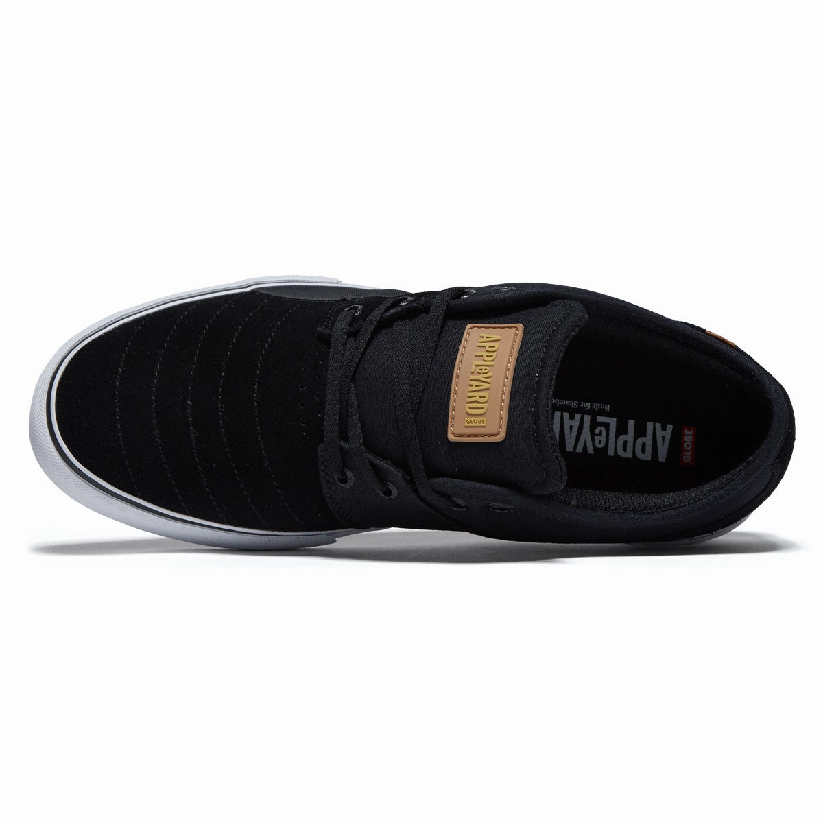 Globe Mahalo Plus Shoes - Black/Tan/White Side Flex