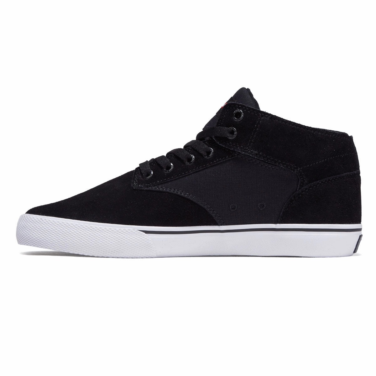 Globe Motley Mid 2.0 Shoes - Black/White Ankle Cushion