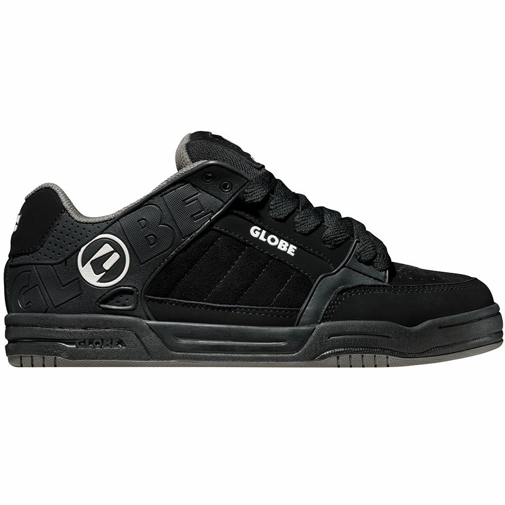 Globe Tilt Shoes - Black/Black Flexible Cushion