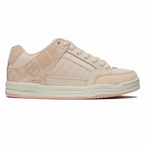 Wide fit Globe Tilt Shoes - Peach/Cream