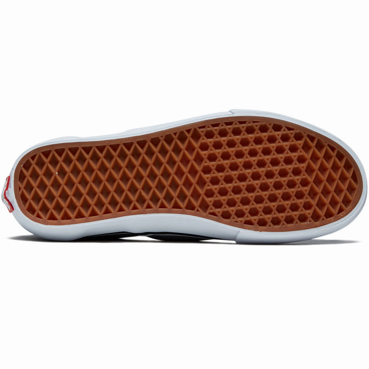 Go Anywhere Vans Skate Slip-on Shoes - Pewter/White