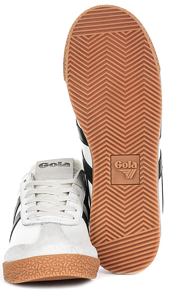 Gola Classics Elan Leather In White Green For Women Perfect Lock