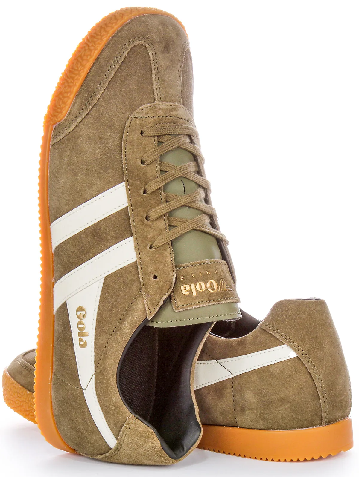 Gola Classics Harrier In Khaki For Men Stretch Zone