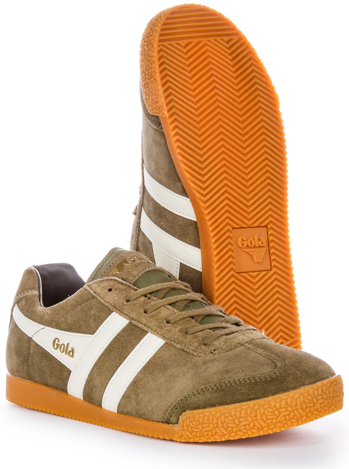 Gola Classics Harrier In Khaki For Men Stretch Zone