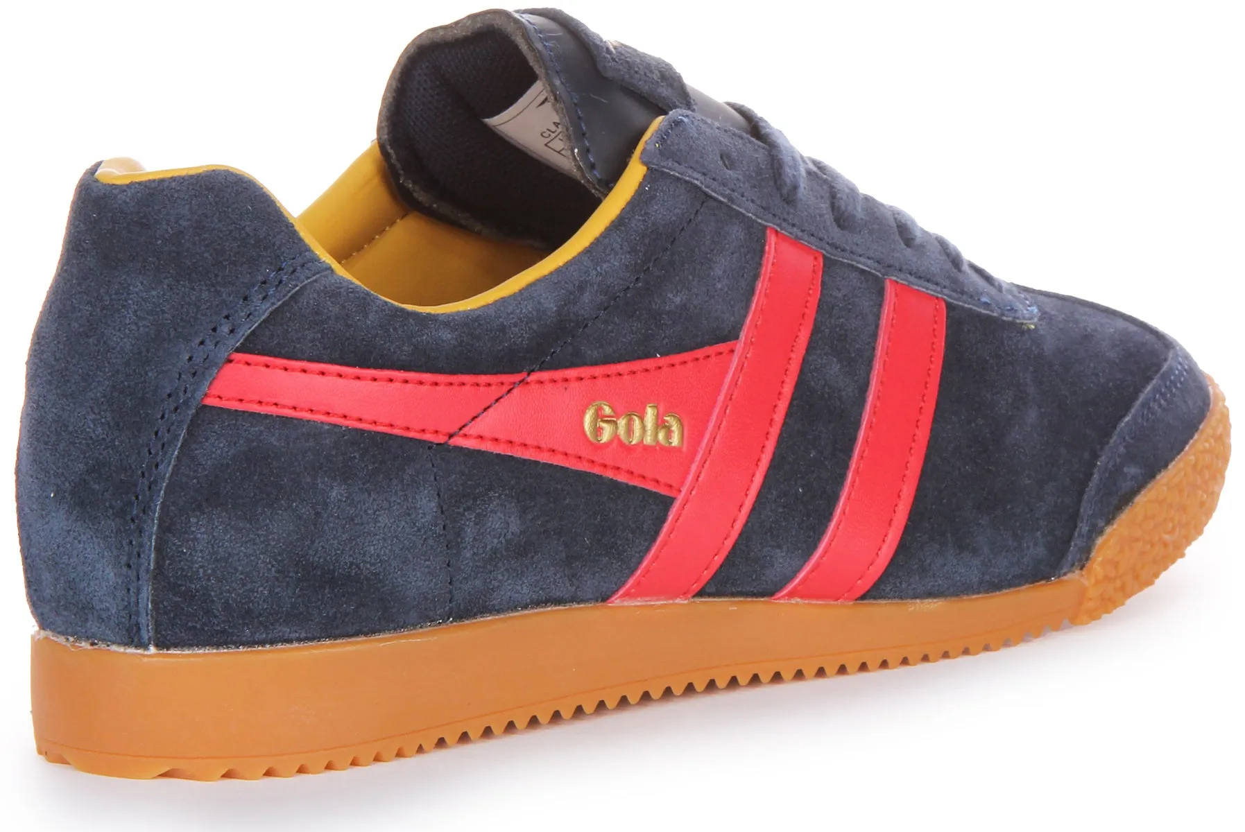 Gola Classics Harrier In Navy Red For Women Minimal Upper