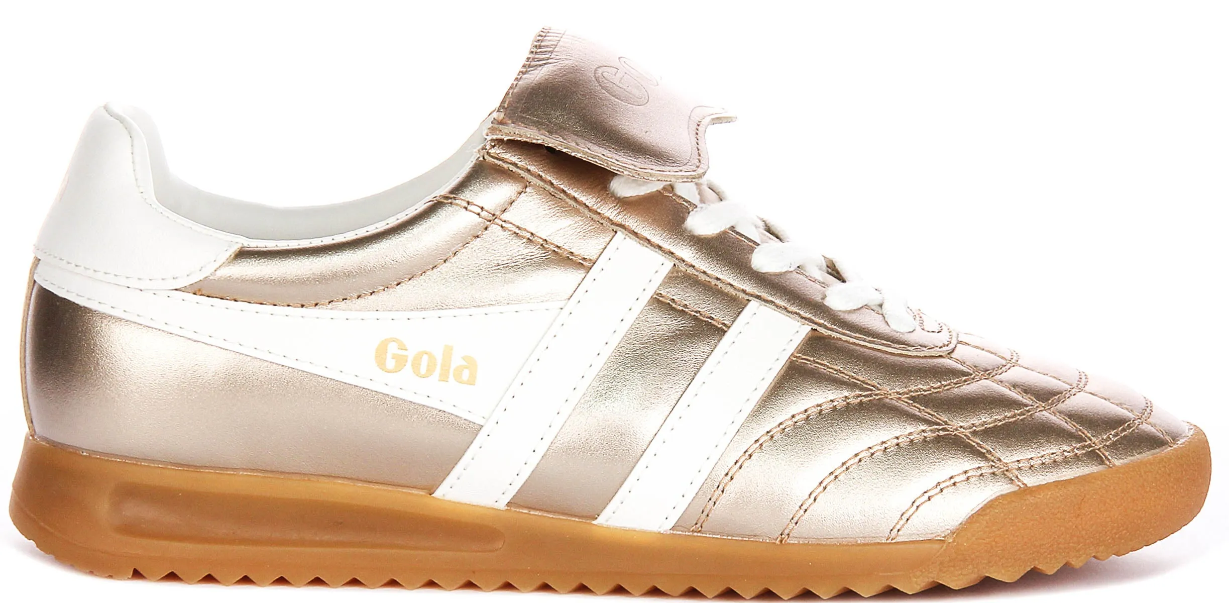 Gola Classics Stadium 86 In Gold White For Women Light Base