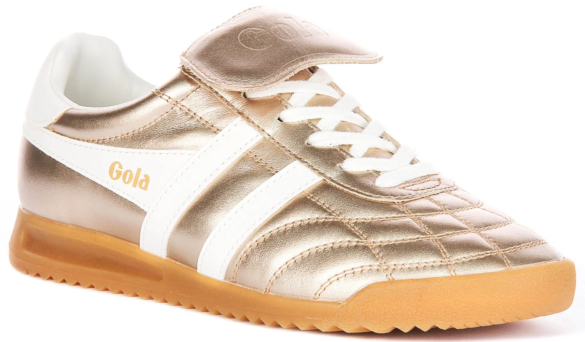 Trail grip Gola Classics Stadium 86 In Gold White For Women