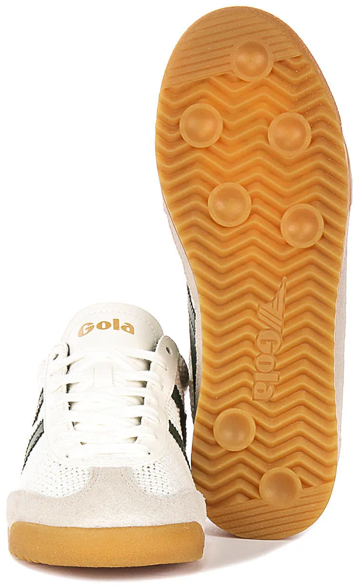 Gola Classics Tornado Zephyr In White Green For Women Wear All