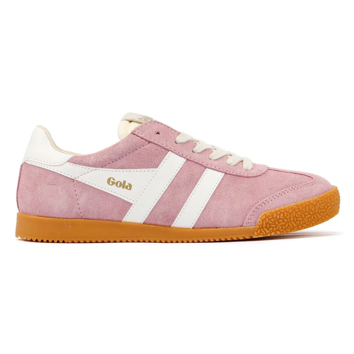 Gola Elan Suede Women's Candy/White Trainers Quick Slide