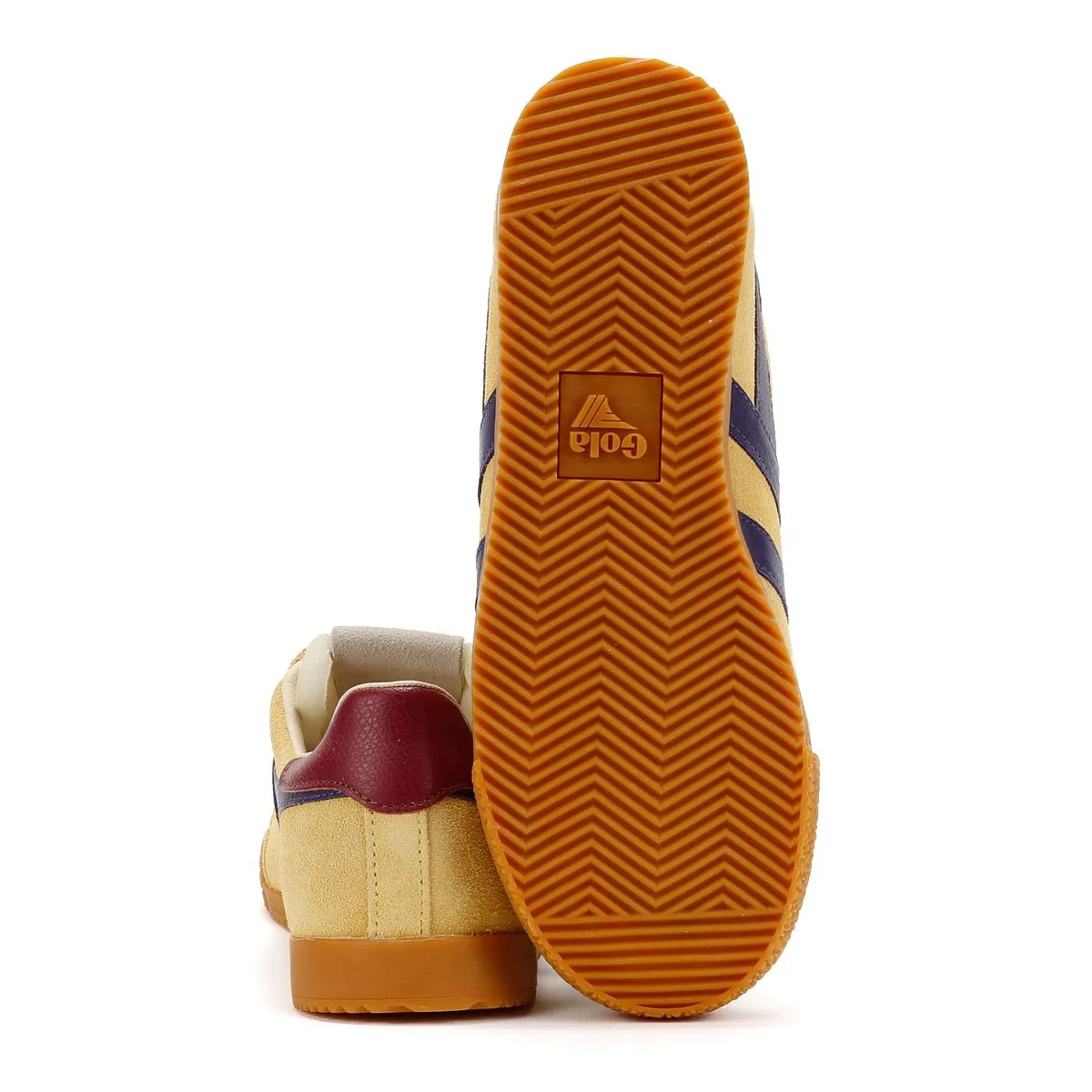 Gola Elan Suede Women's Pollen/Cerise Trainers Comfort Ride