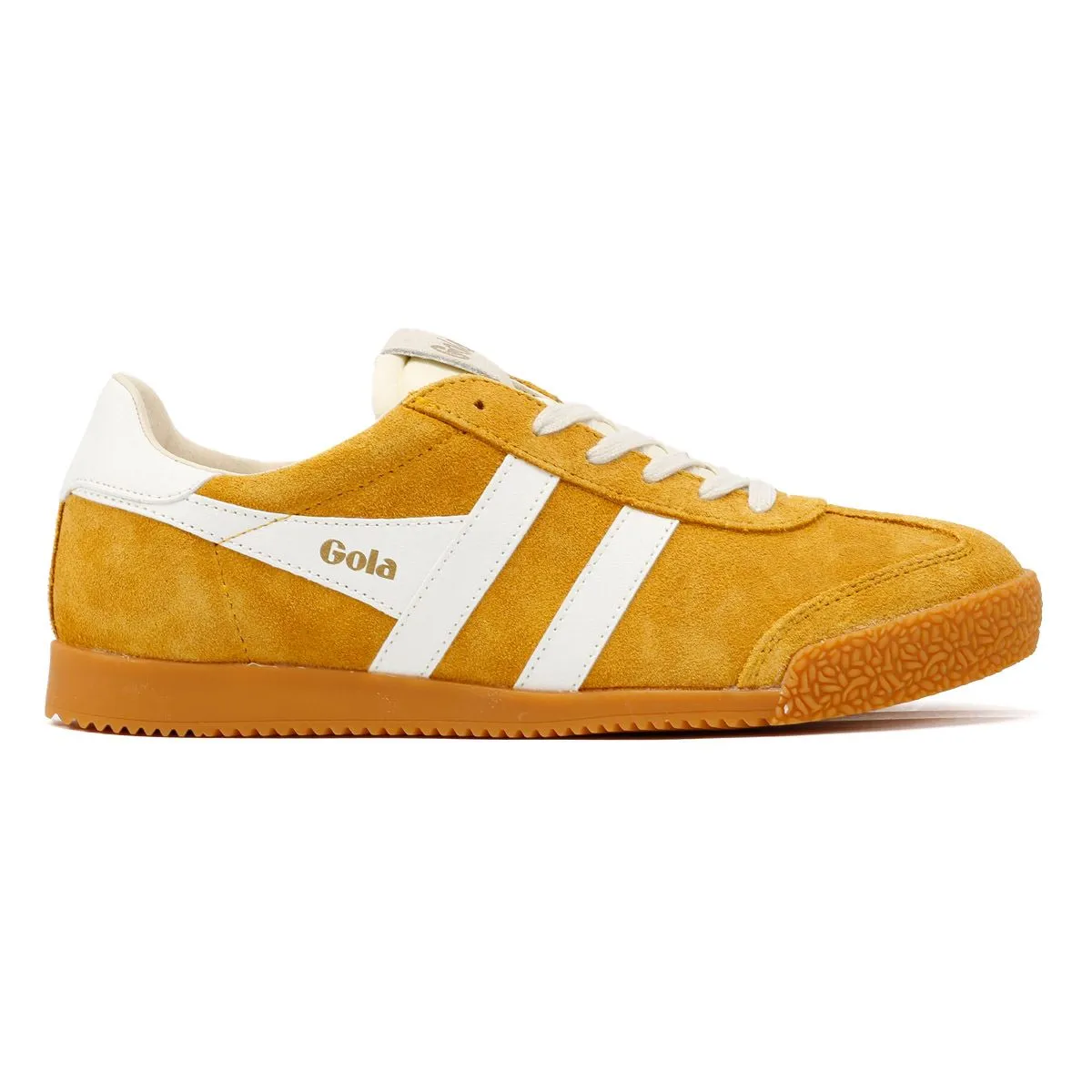 Gola Elan Suede Women's Sun/White Trainers Light Base