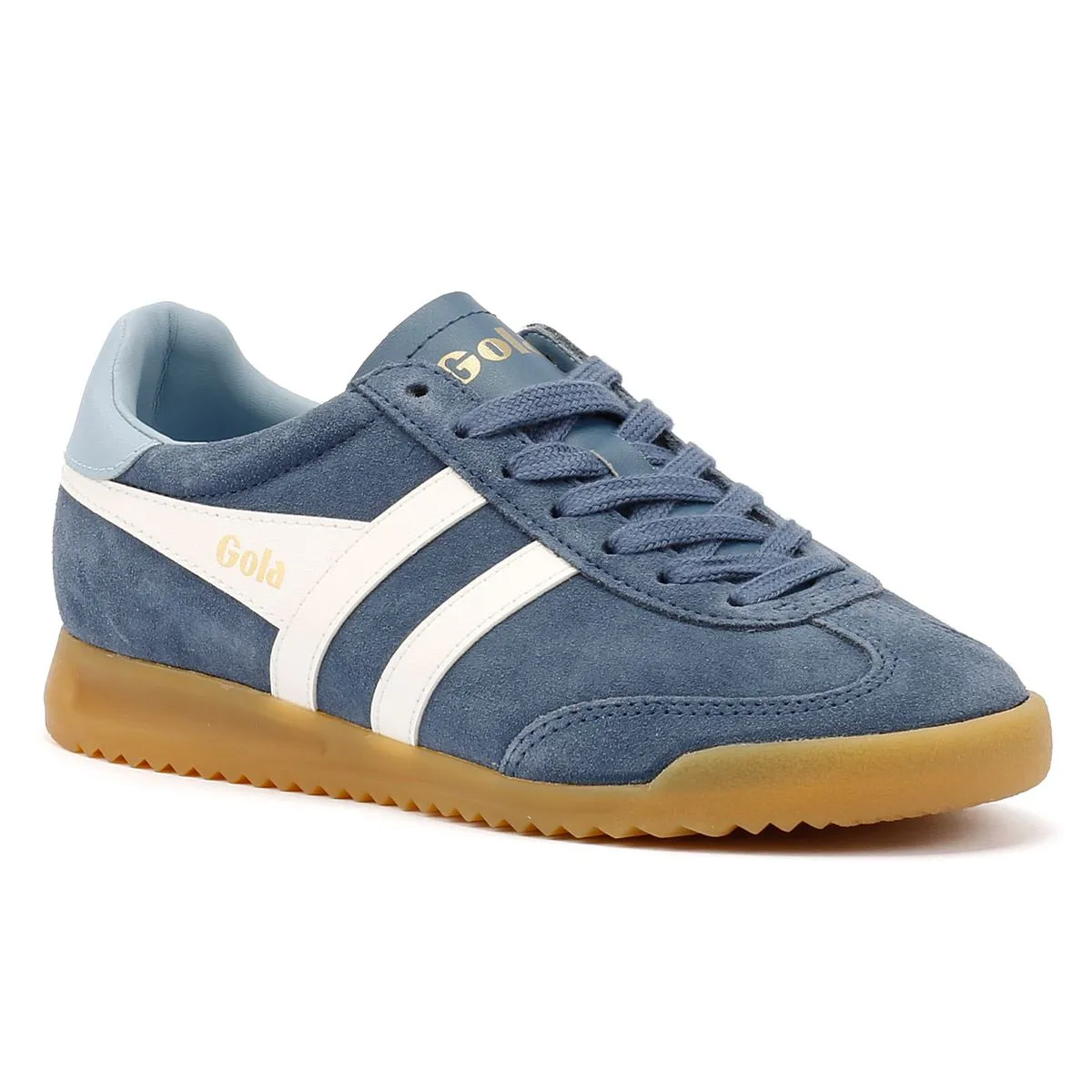 Gola Torpedo Suede Women's Moonlight/White Trainers Light Base