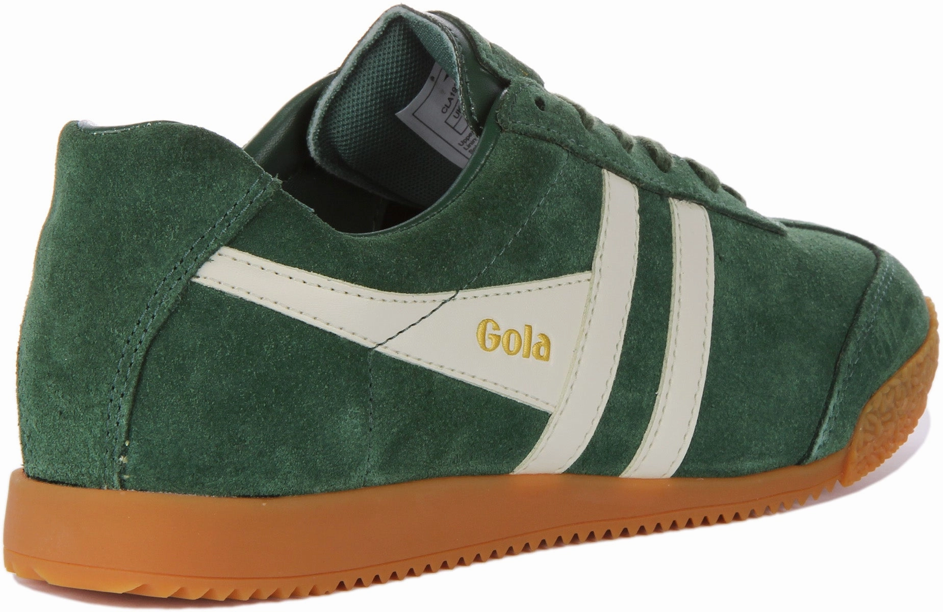 Gola Classics Harrier In Green Suede For Women Perfect Hold