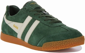 Gola Classics Harrier In Green Suede For Women Impact Guard