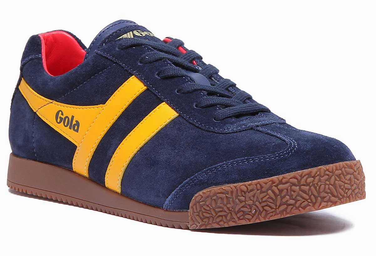 Running Stability Stretch Training Gola Classics Harrier In Navy Sun