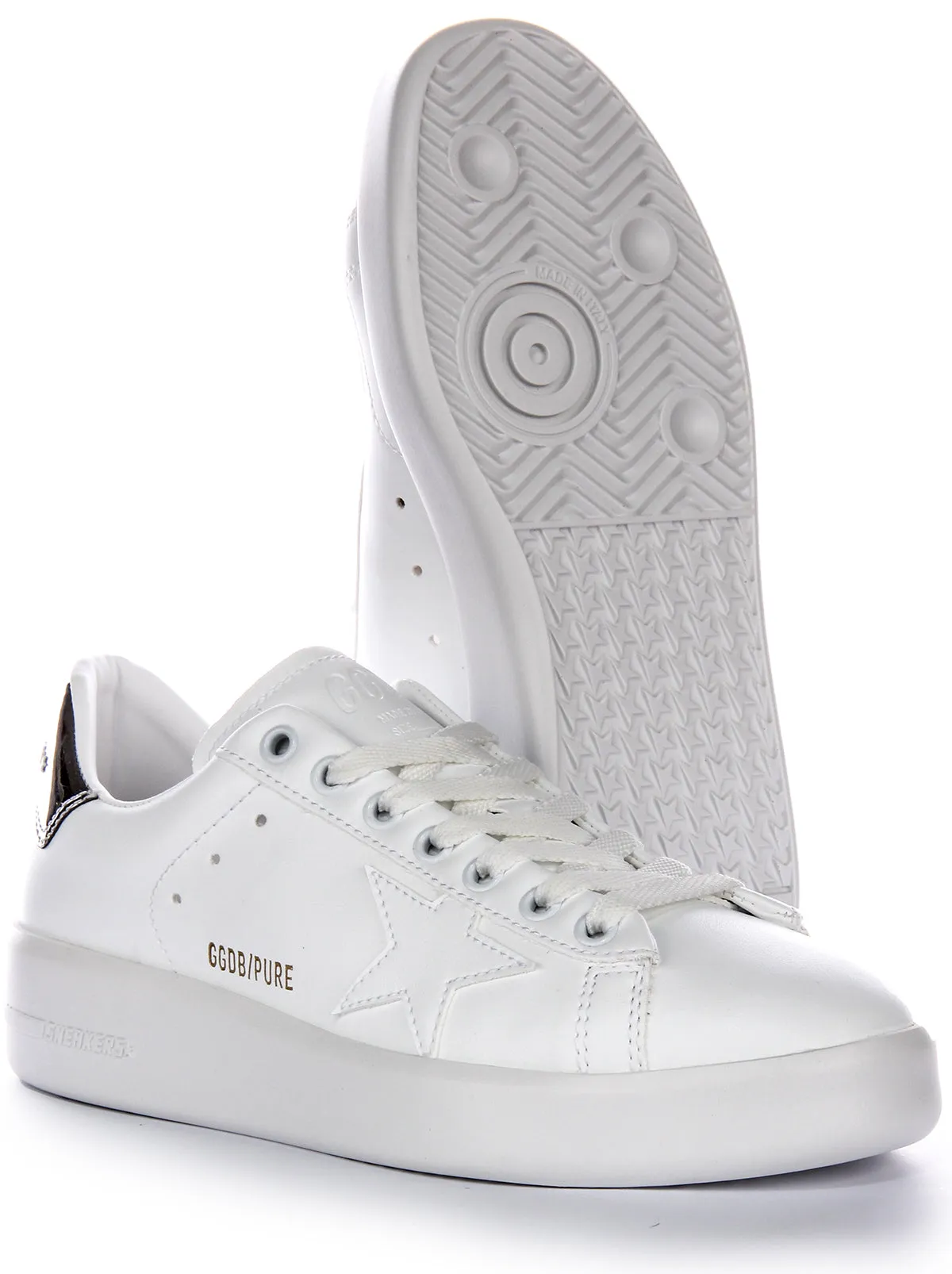 Golden Goose Pure Star New In White White For Women Air Bounce