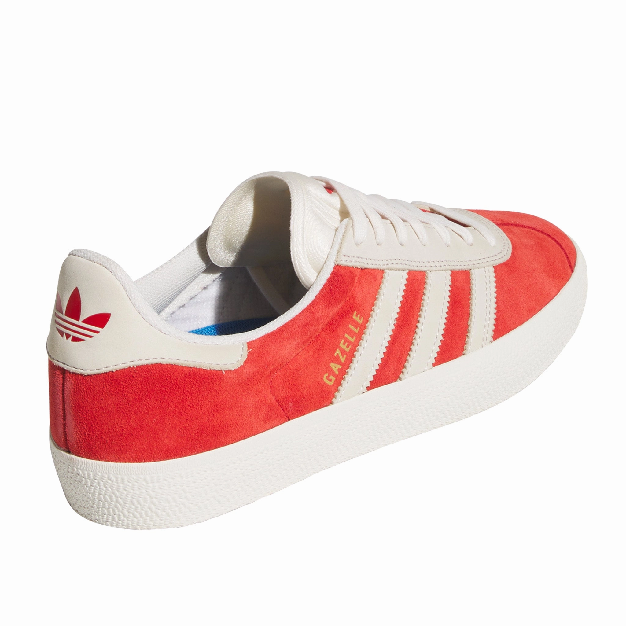 Good Arch Support Design Adidas Gazelle Better Scarlet / Chalk White / Gold Metallic